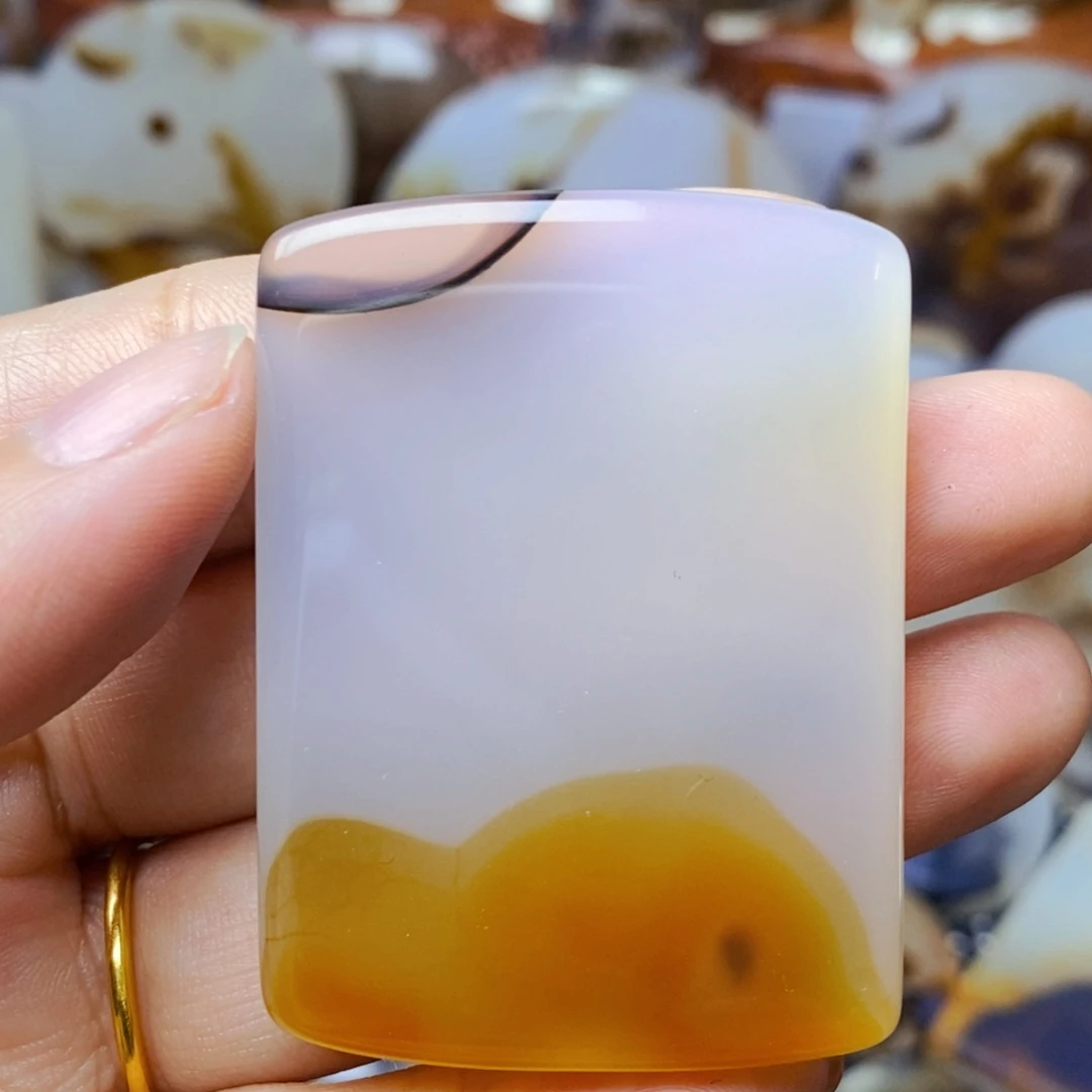 玛瑙/玉髓未镶嵌珠宝半成品