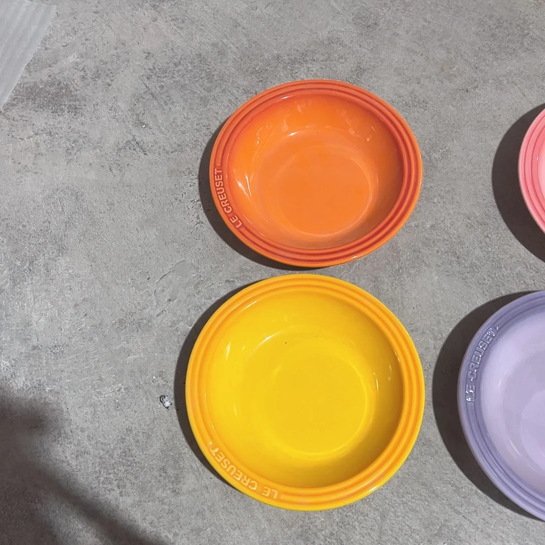 陶瓷 微 大餐前 深黄➕橙色色色色