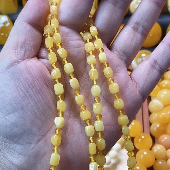 蜜蜡未镶嵌吊坠(不含链)