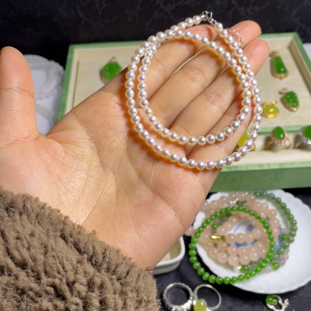 淡水珍珠未镶嵌颈饰