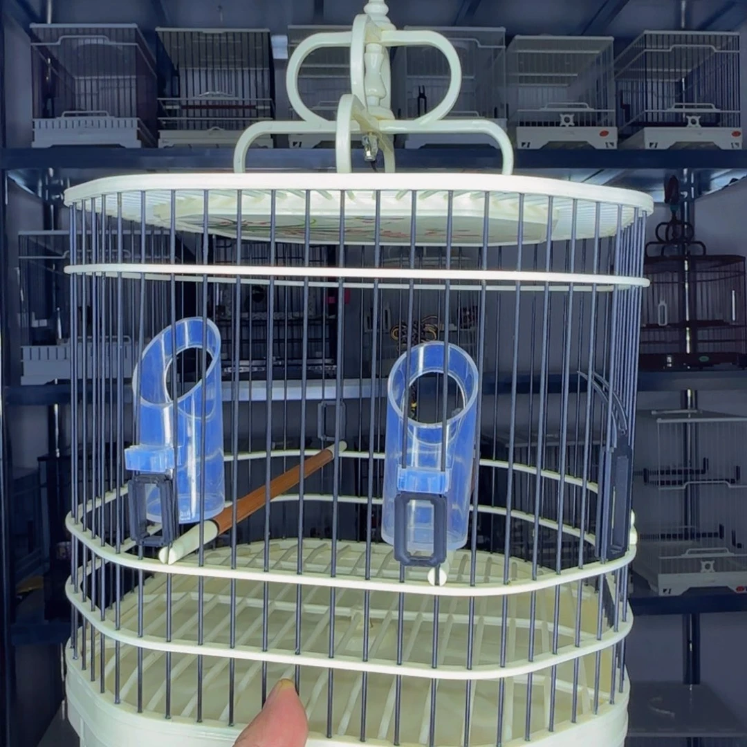 八角鸟笼下单送专用10张垫纸，专用饮水器1