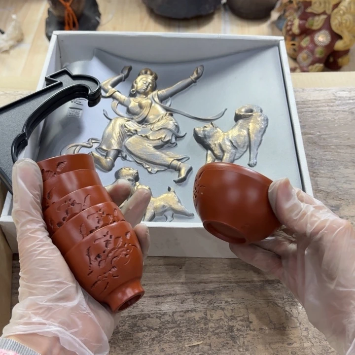 陶瓷古美术置物摆件