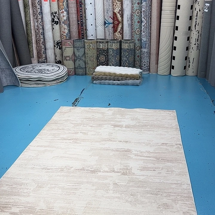 混纺160×250误差±1-3cm精编细砂仿羊绒棉布底微瑕