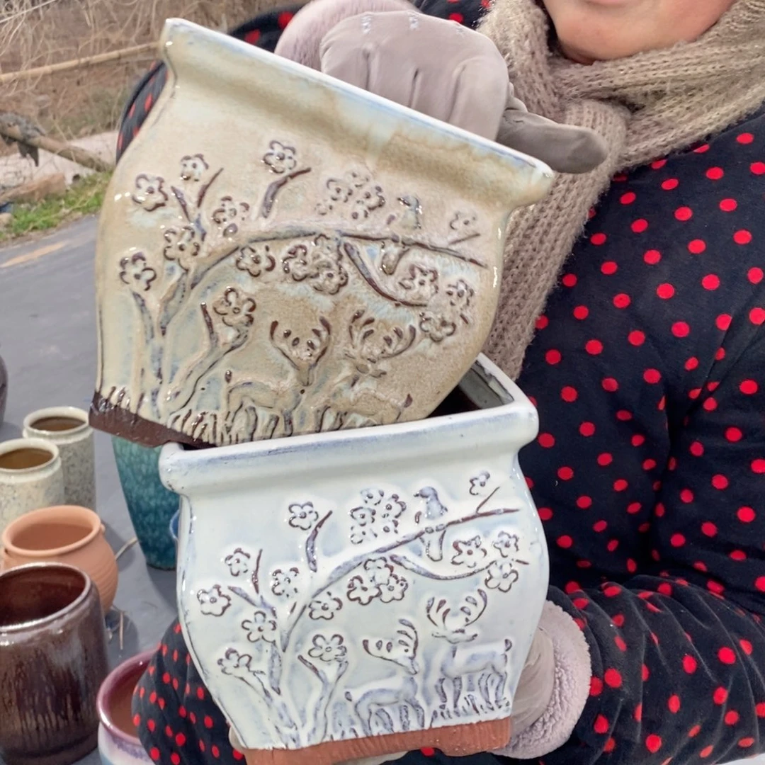 红陶口15高16～～～