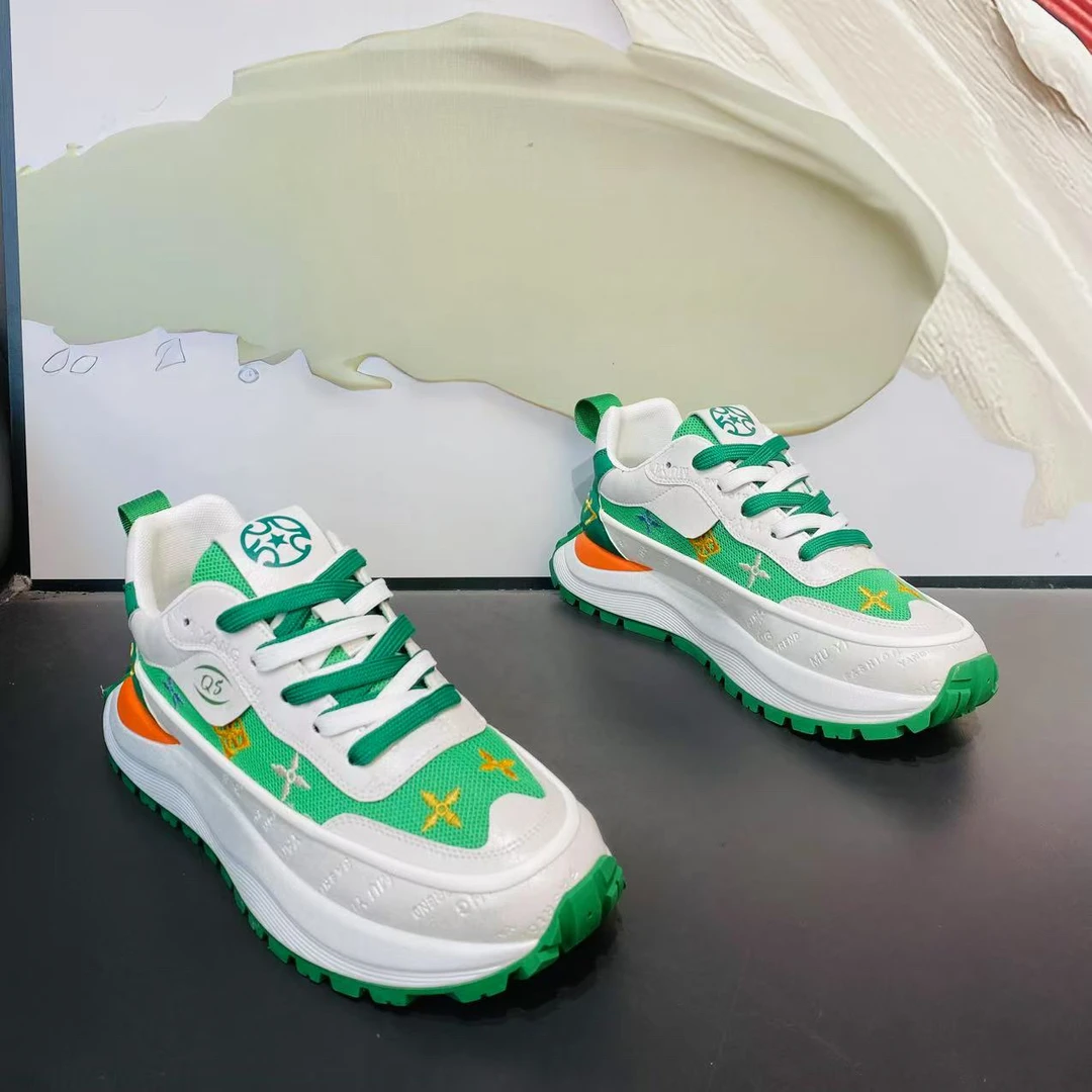 【爆款推荐】888-190夏季新品软底舒适透气时尚百搭增高休闲运动鞋