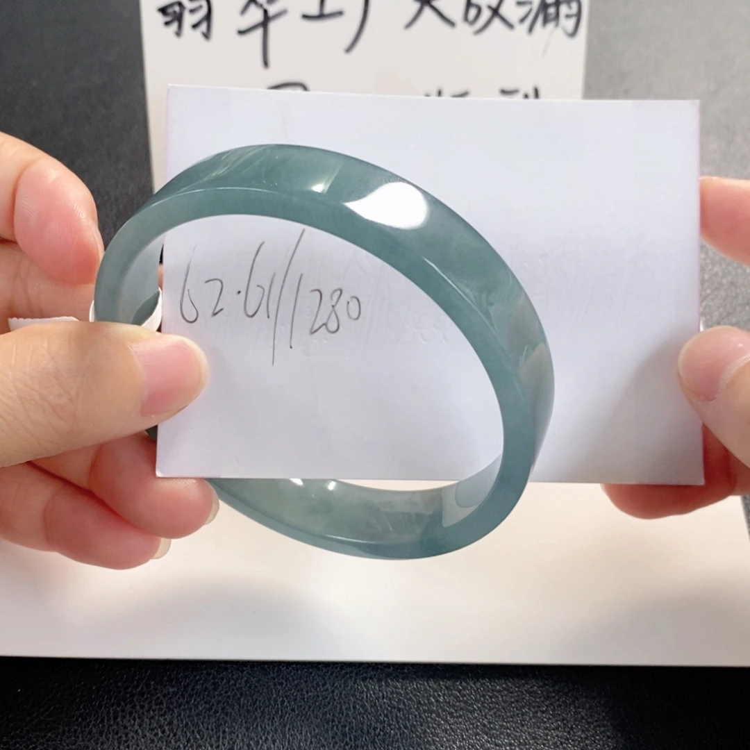 翡翠未镶嵌手镯天然翡翠