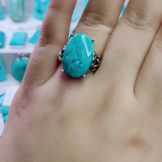 未镶嵌绿松石珠宝奇石