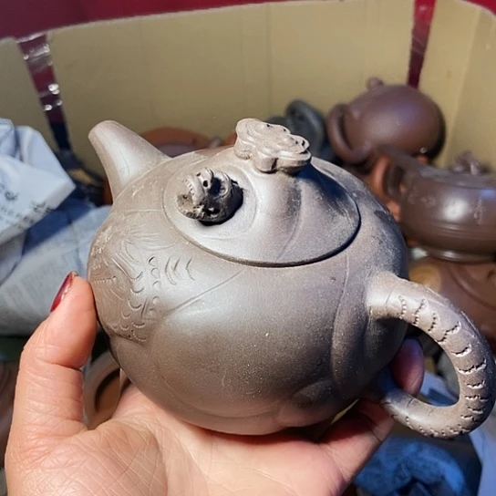全手工制作宜兴紫砂壶