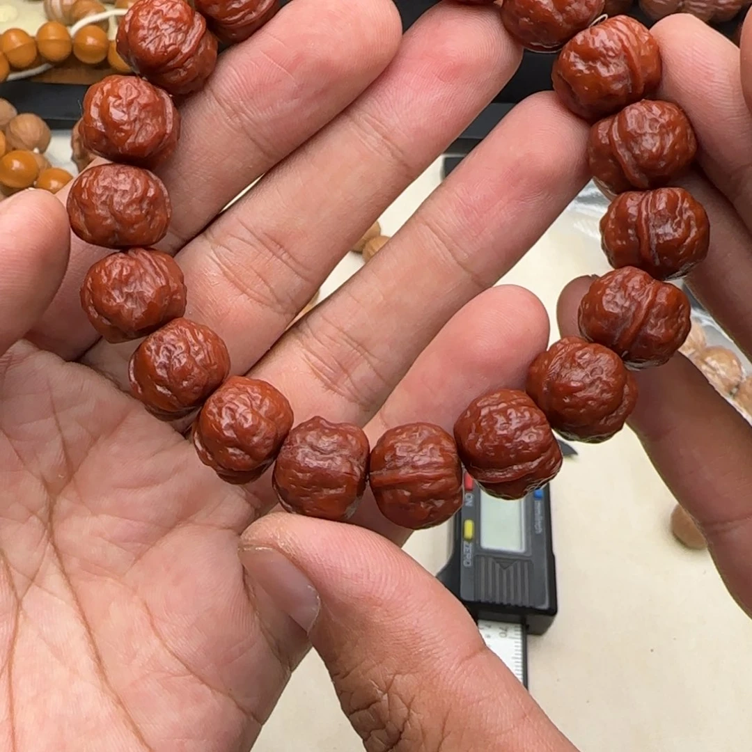 猴头核桃手串蛤蟆头