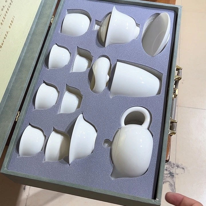 德化白瓷礼盒套装