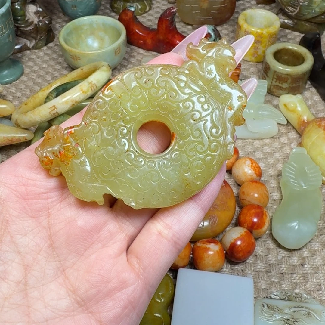 白玉菩提吊坠挂件