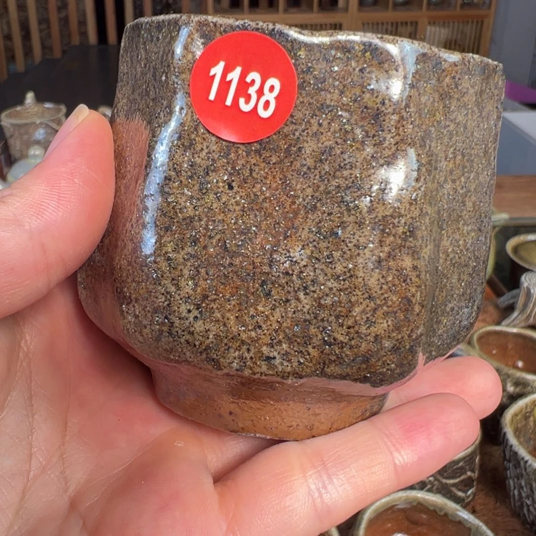 杯1138柴烧手捏主人杯呀呀呀
