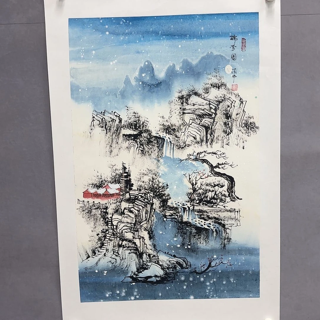 国画亲笔手绘原创