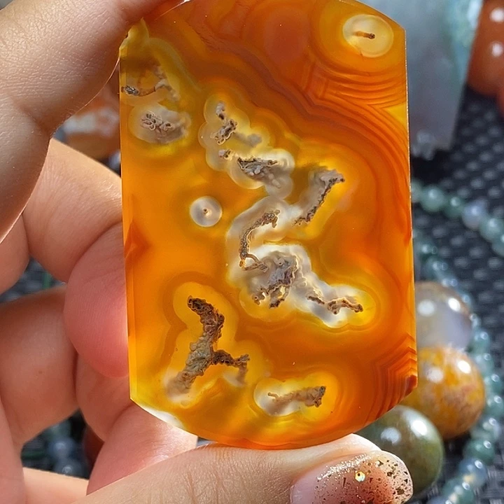 未镶嵌颈饰玛瑙/玉髓