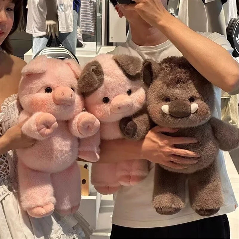 呼呼小香猪毛绒公仔可爱小猪睡觉日本Ditucu抱枕玩偶生日礼物女