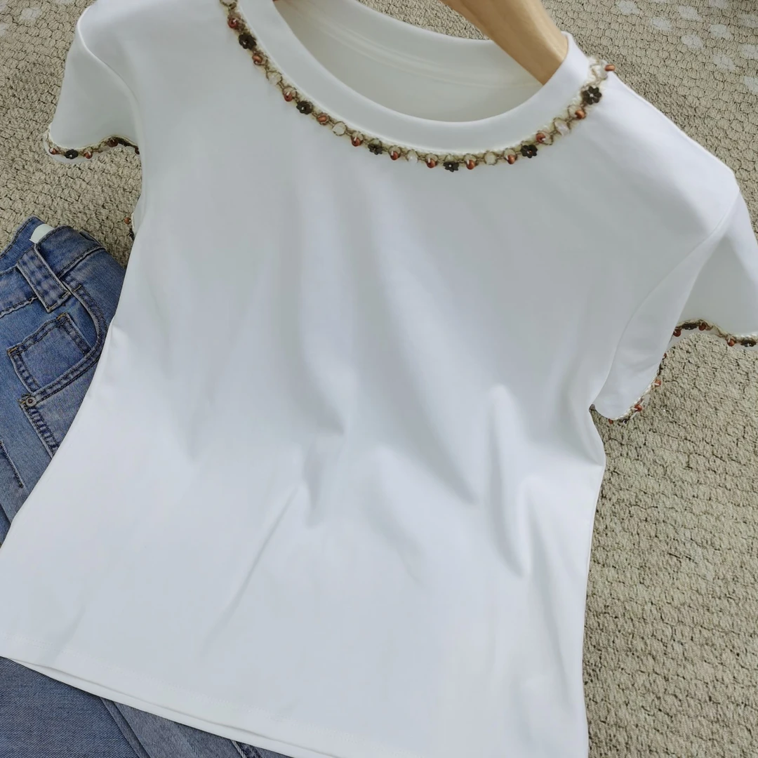 (A-8）2A 079夏季短袖薄款女T恤春夏时尚百搭女装