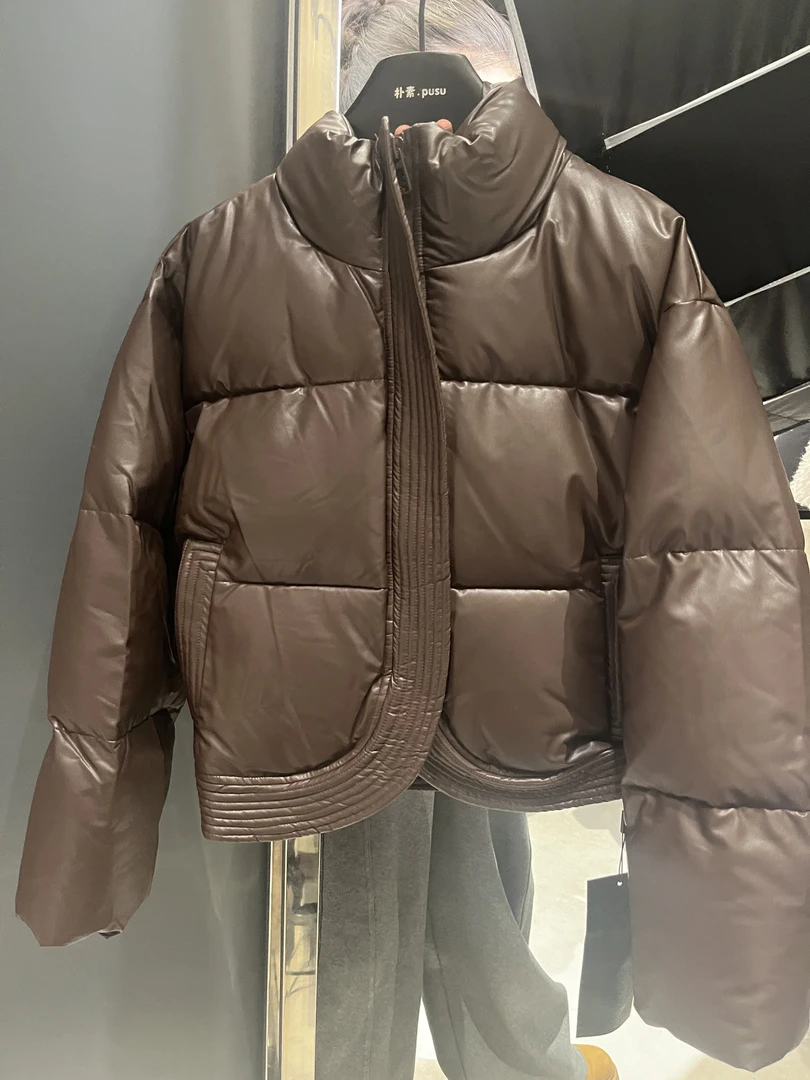 1【木朴素羽绒服】货号8088