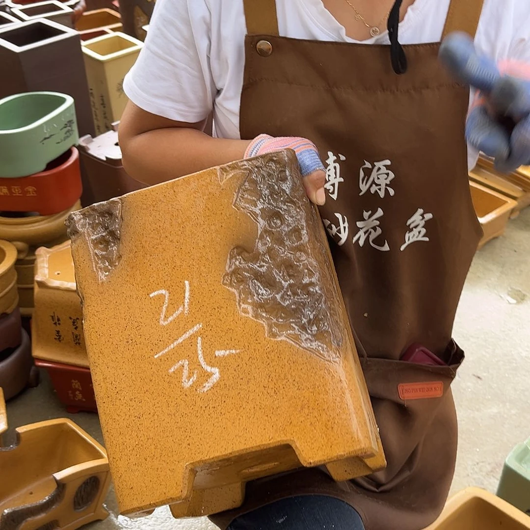 紫砂花盆盆景艺术