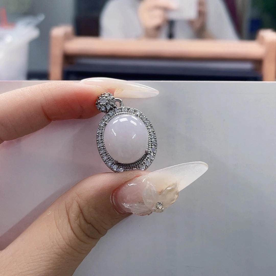 翡翠未镶嵌颈饰天然翡翠Ａ货