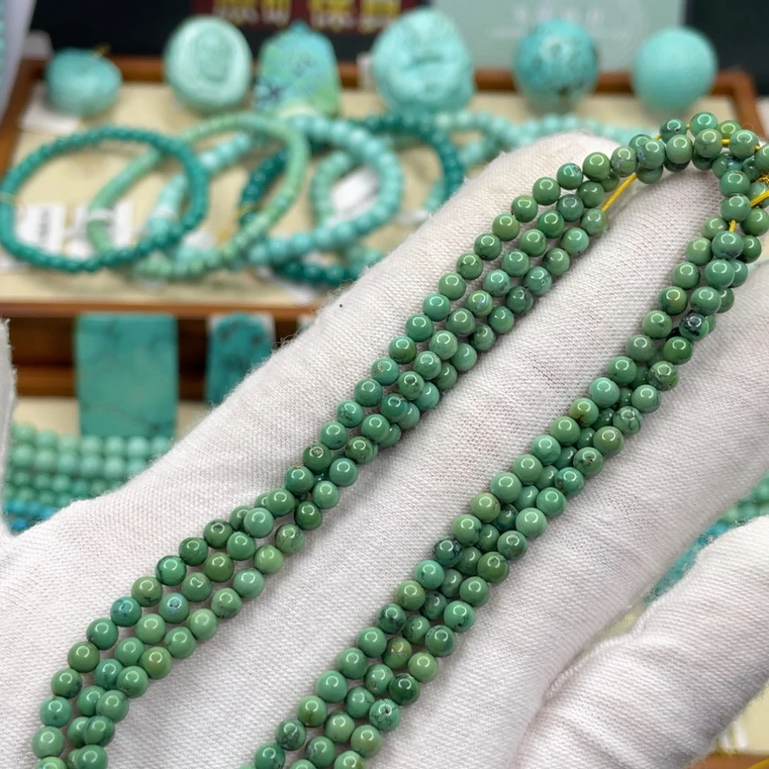 绿松石未镶嵌挂件