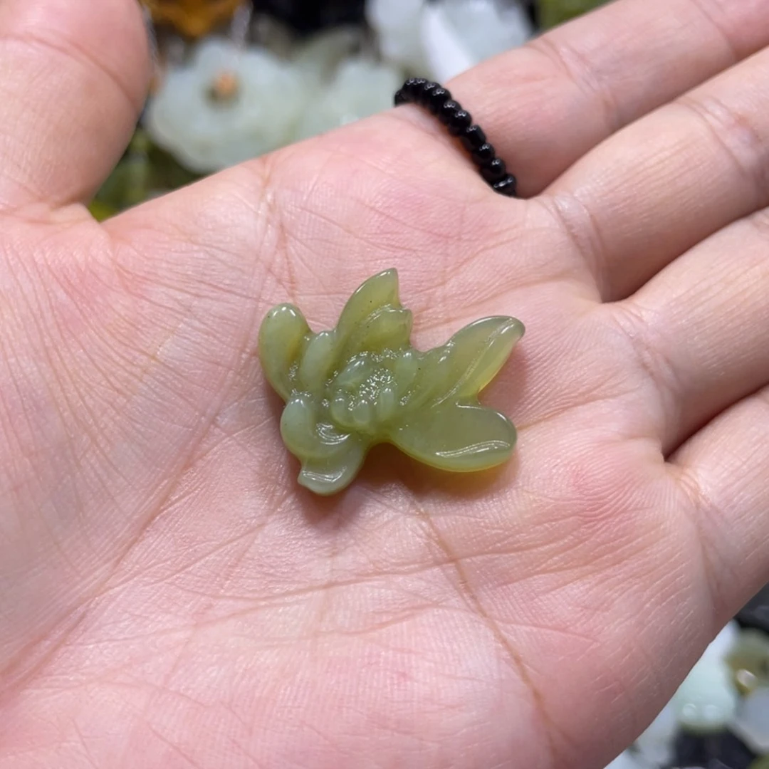 【闪购商品】岫玉颈饰未镶嵌27吊坠