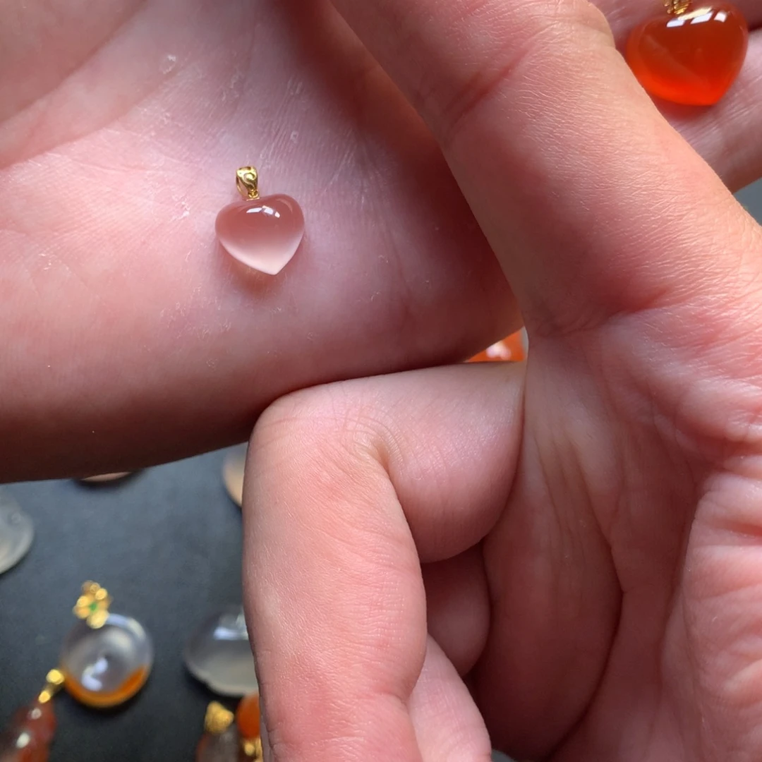 南红玛瑙未镶嵌项链