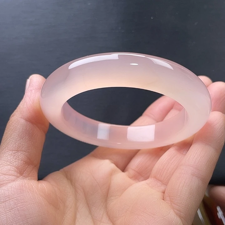 玛瑙/玉髓未镶嵌手镯56圈口