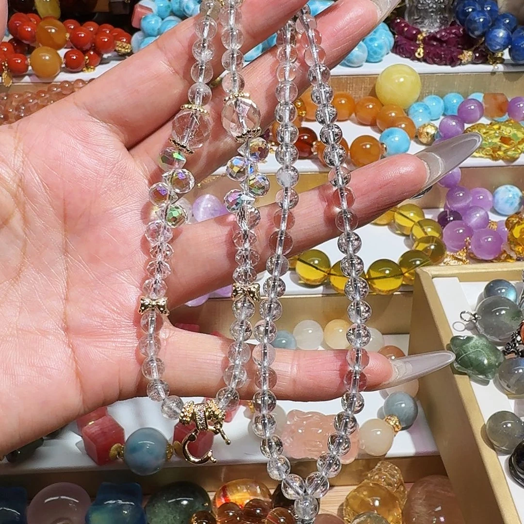 手链未镶嵌水晶吊坠