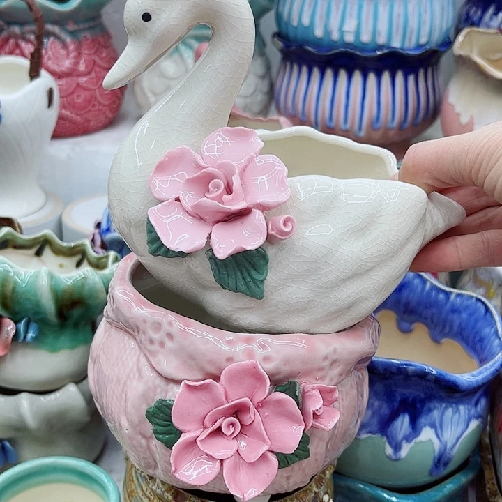 多肉绿植陶瓷花盆