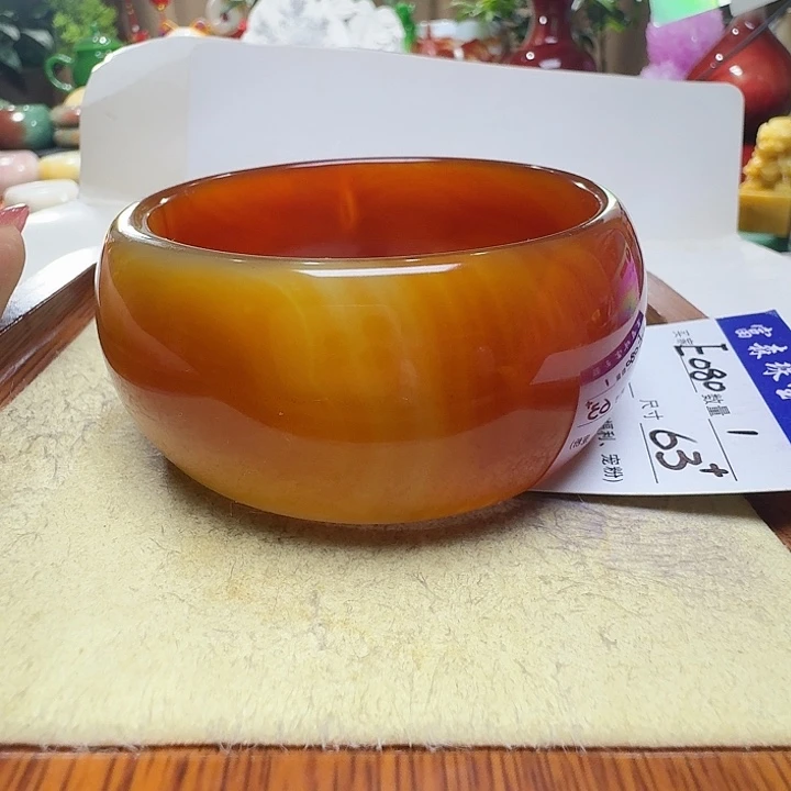 快***人玛瑙/玉髓未镶嵌手镯