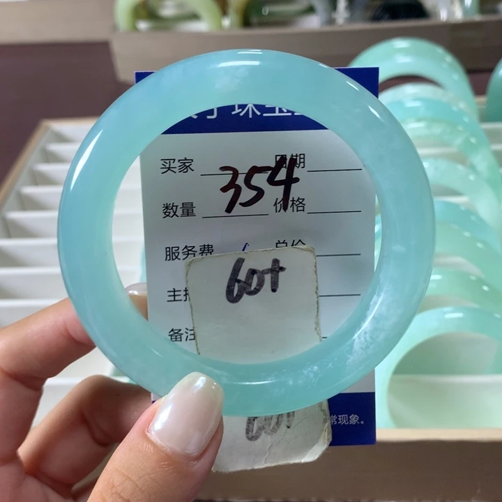 未镶嵌蛇纹石玉手镯354