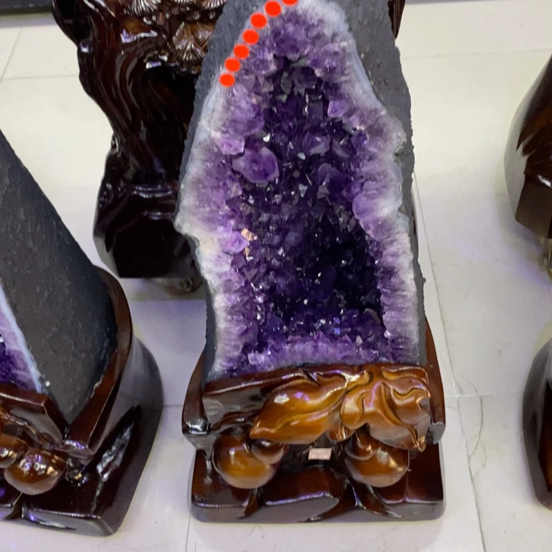 水晶摆件婷未镶嵌