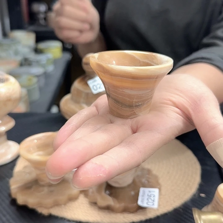 石材0250云中玉杯子