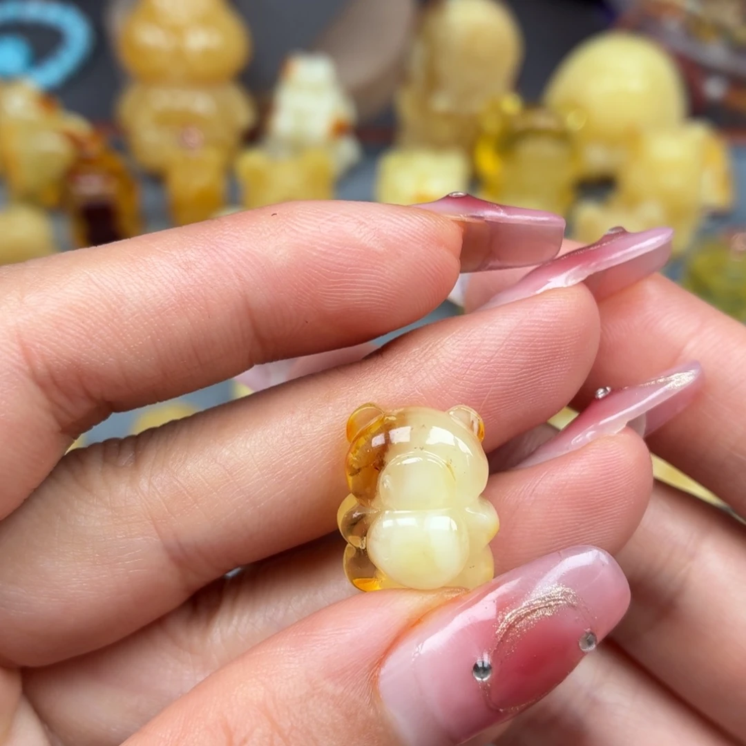 未镶嵌琥珀裸石蜜蜡