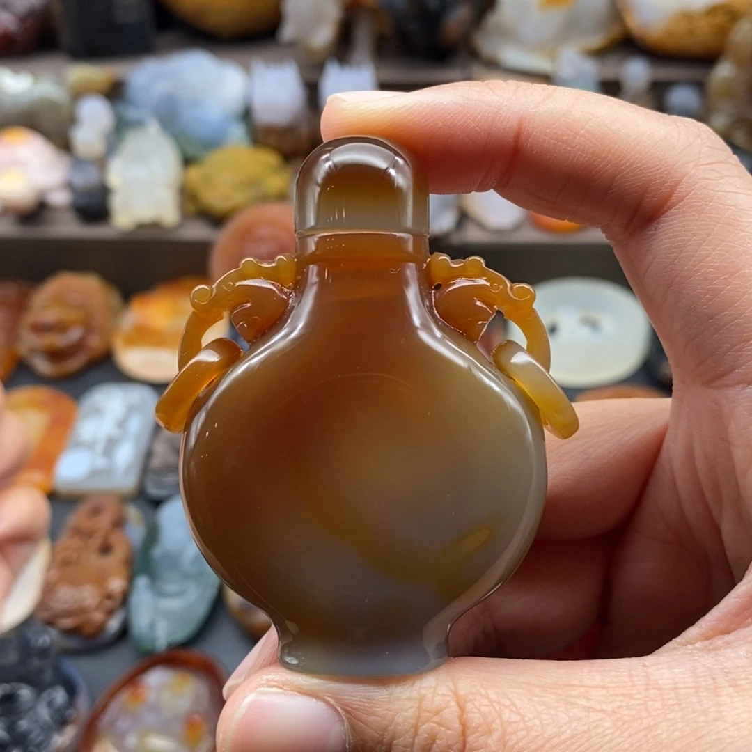 未镶嵌吊坠(不含链)玛瑙/玉髓