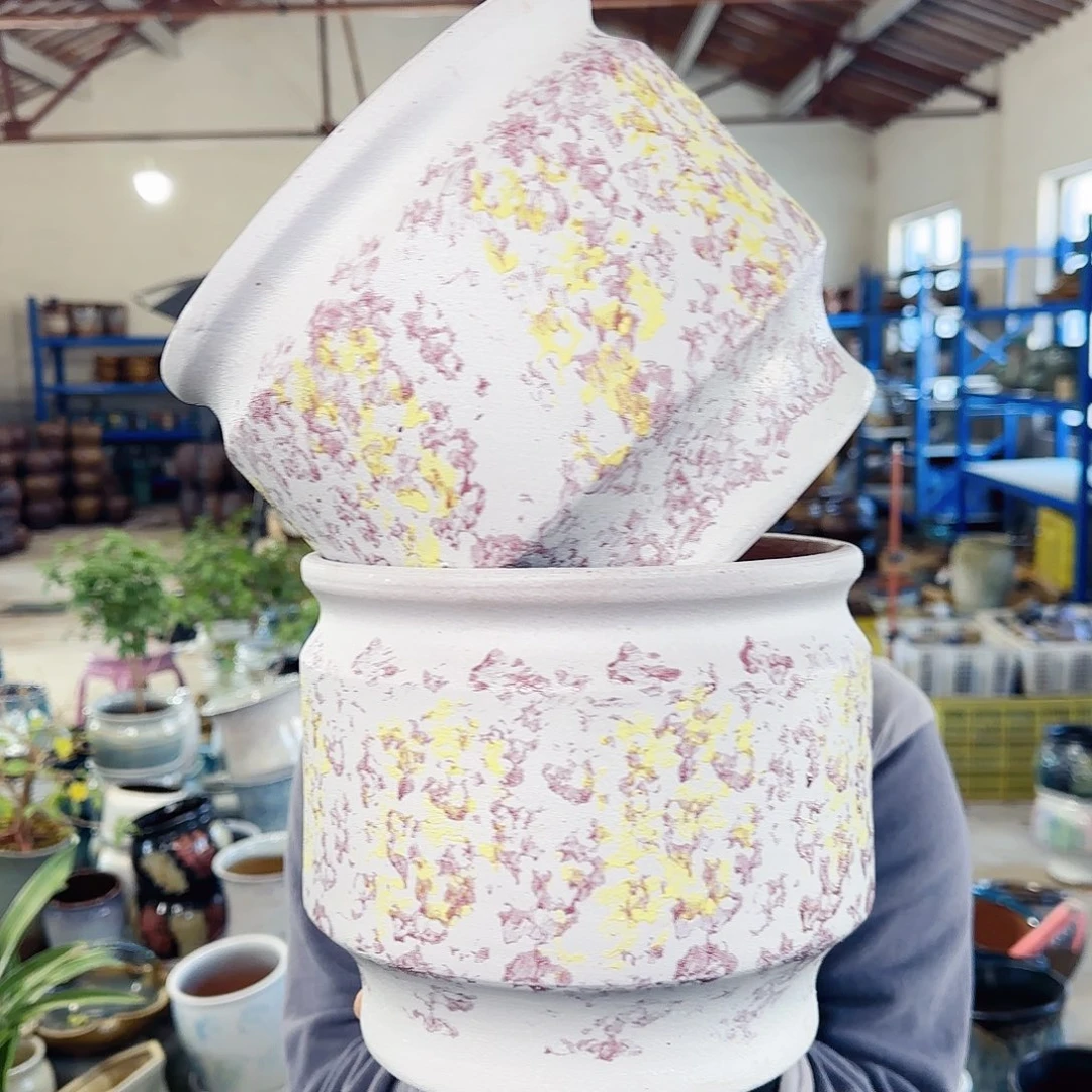 花盆紫砂高19口21