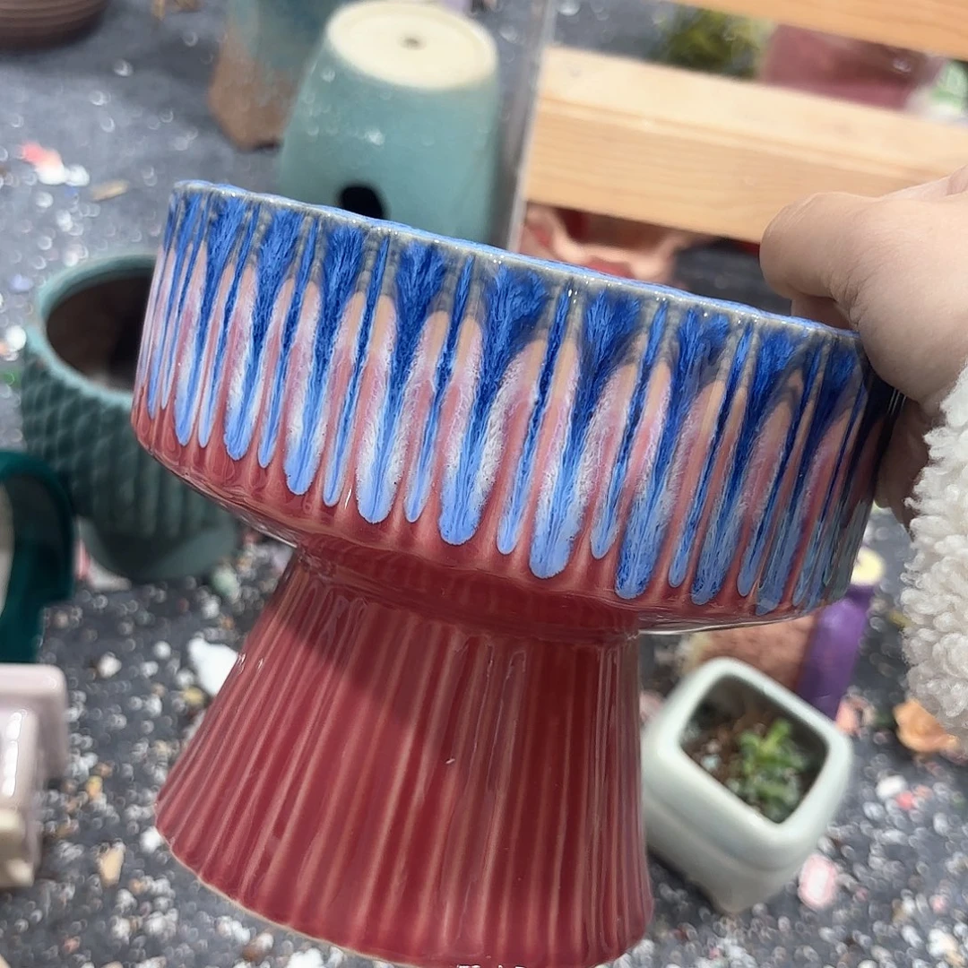 陶瓷陶瓷花盆，多肉花盆