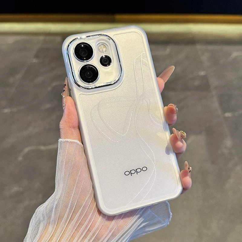 适用OPPOReno15手机壳新款自带镜头膜reno15pro防摔14/13软壳磨砂