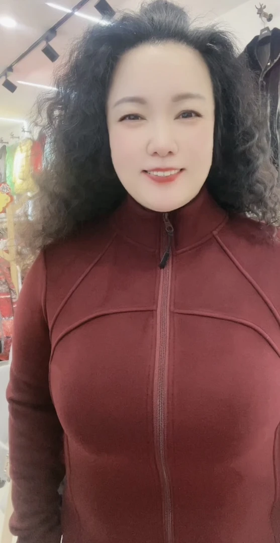 立领开衫修身显瘦小蛮腰保暖加绒加厚