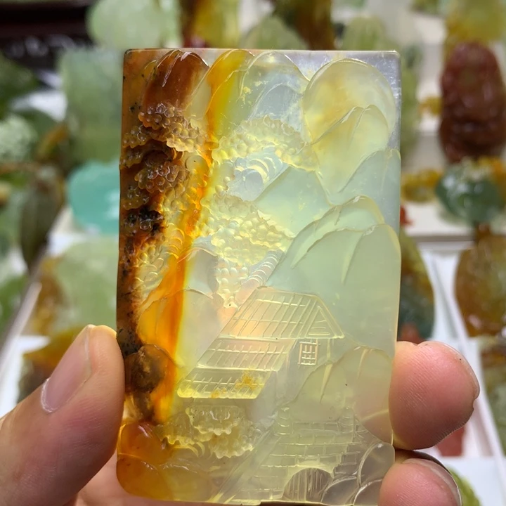 蛇纹石玉合金珠宝奇石