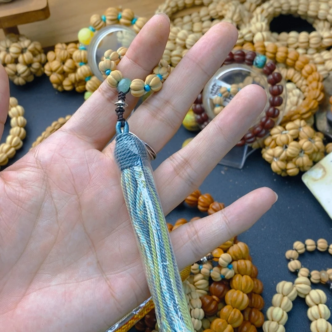 熊***朵吊坠莲花菩提跑环