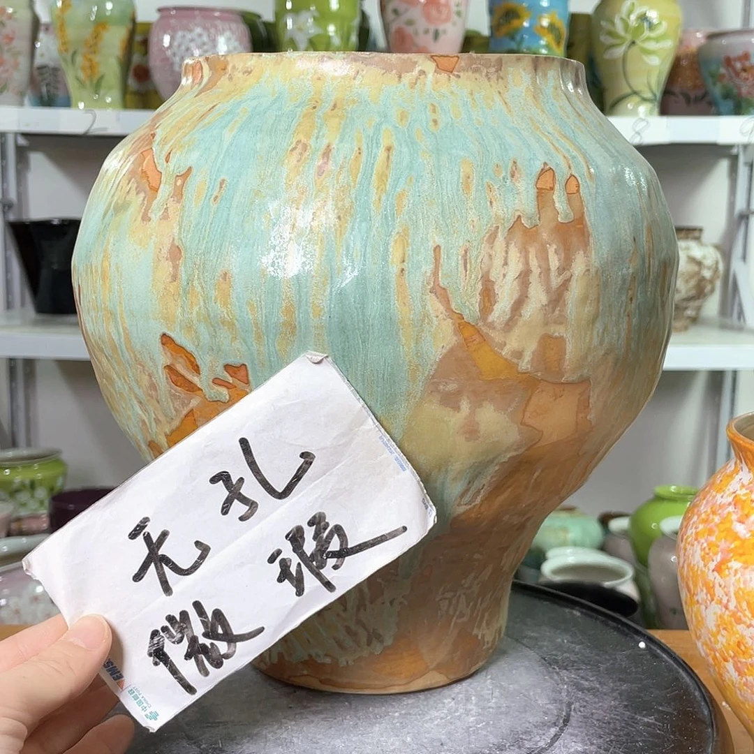 景德镇陶瓷花盆花器暇256