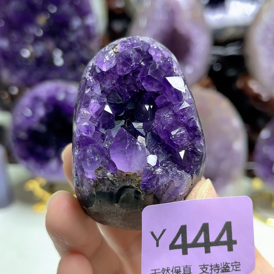 紫晶未镶嵌珠宝半成品