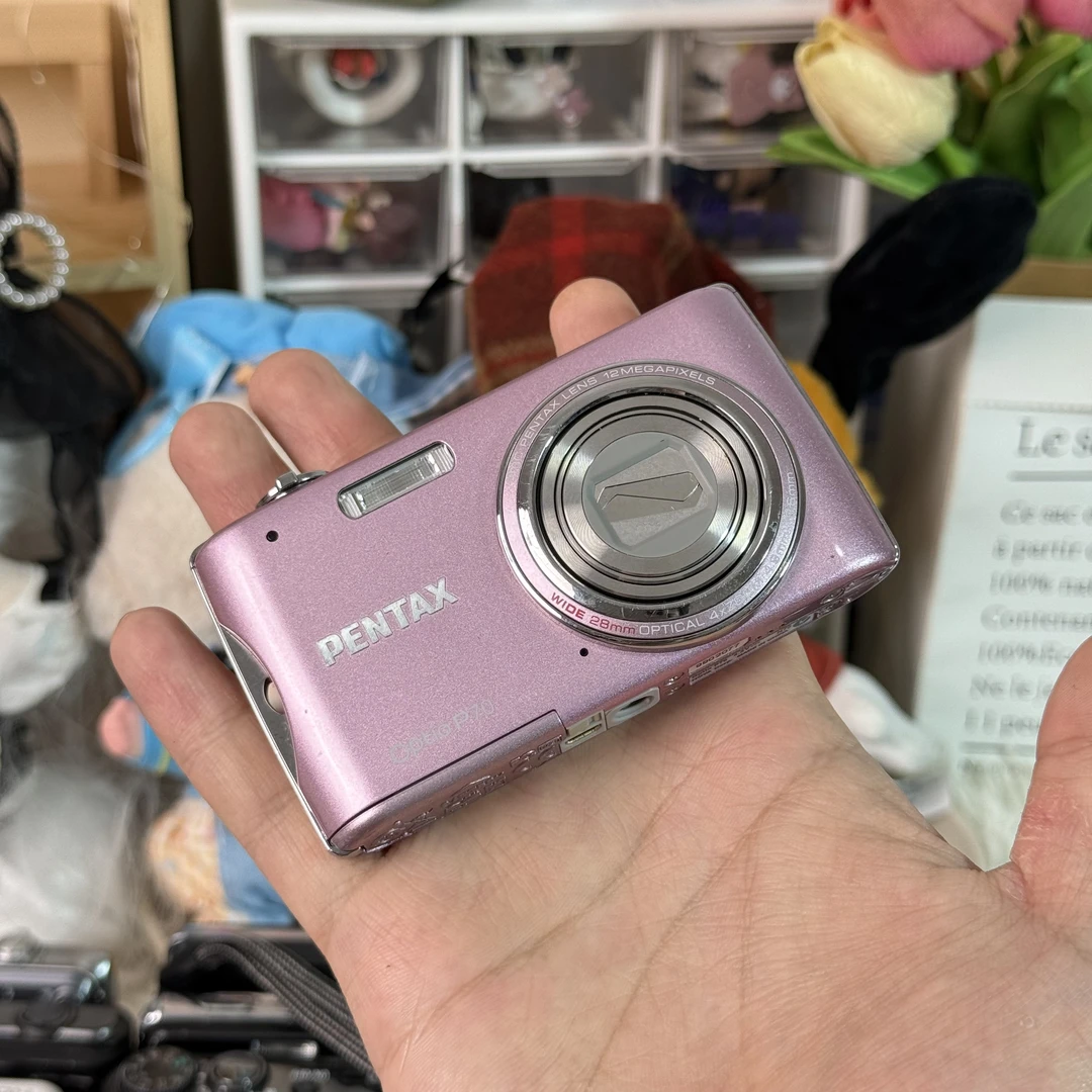 9新 Pentax/宾得 宾得p70樱花粉适合新手学生党带配件