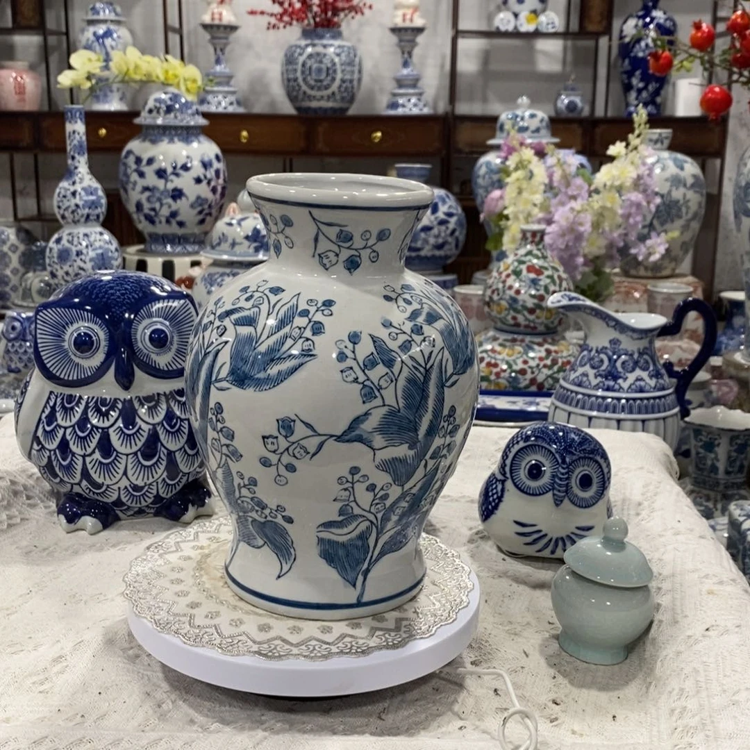 【闪购商品】摆件石榴花瓶摆件……