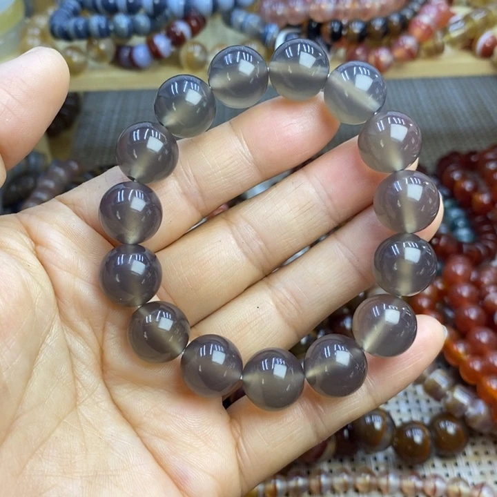 玛瑙/玉髓未镶嵌手链