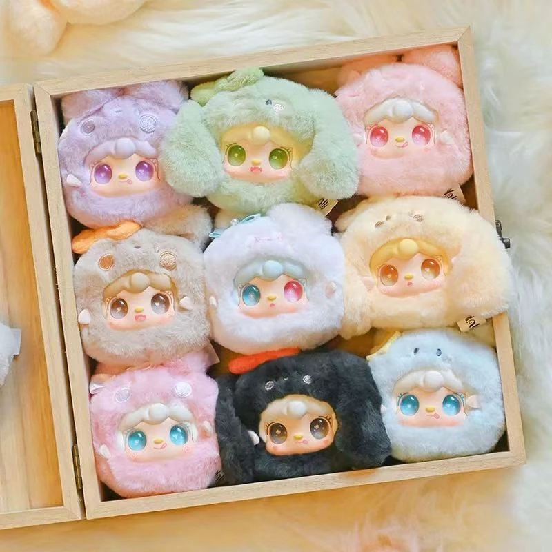 【平拆】正版氧氧yooki 九代 氧氧萌萌一小兔 毛绒系列 潮玩盲盒