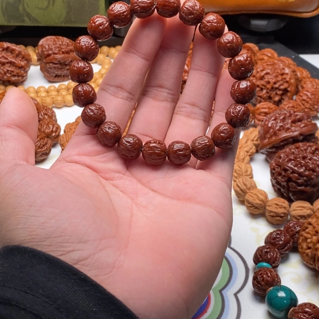 把件文玩核桃13矮桩小核桃