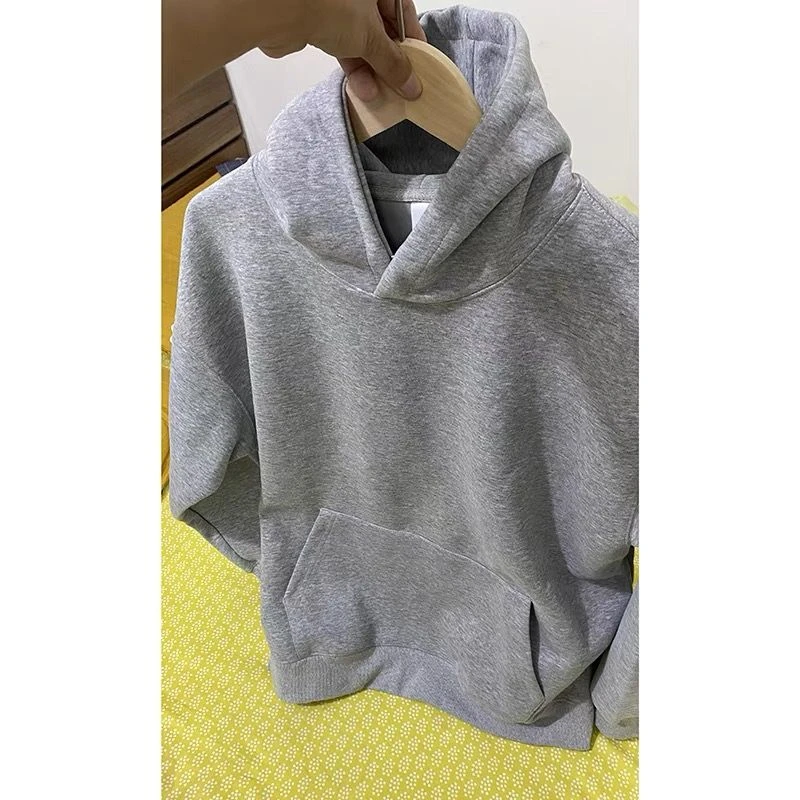 60-1高品质加绒连帽卫衣