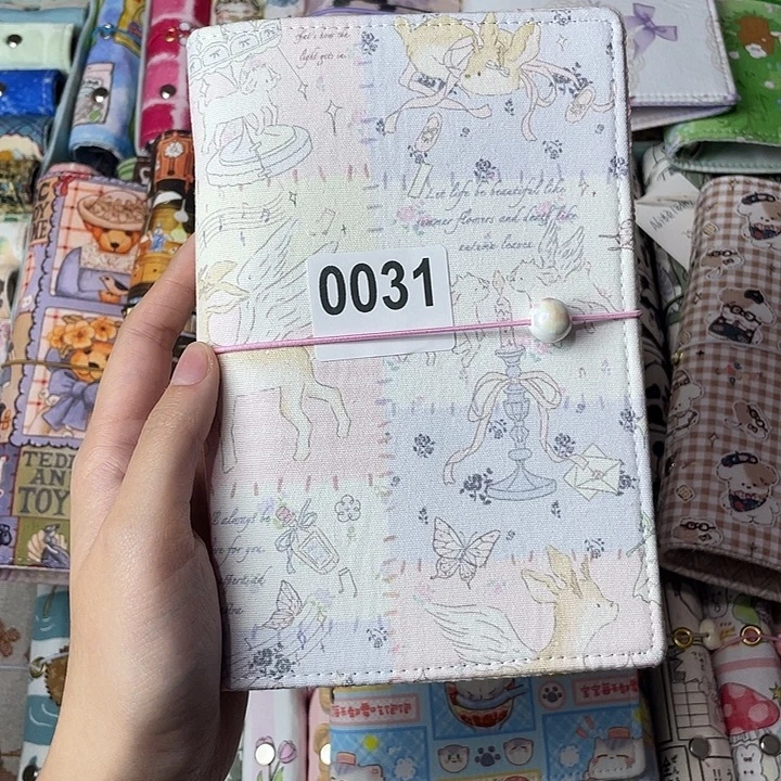 织绣A6活页改存钱册0031